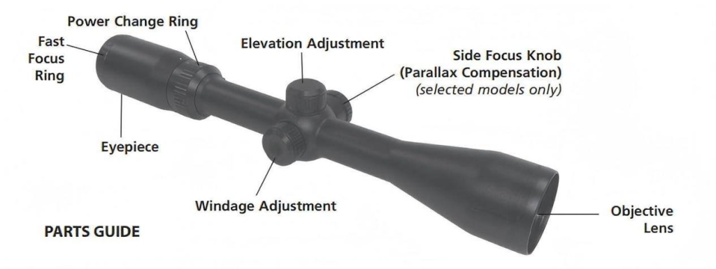 long range hunting scope details