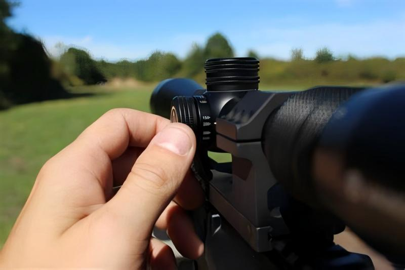 long range hunting scope shooting adjust