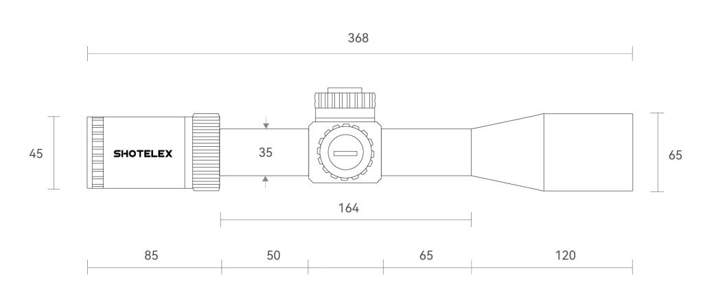 Custom Chinese riflescope